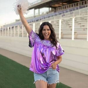NEW LAYERZ CLOTHING autry top in purple